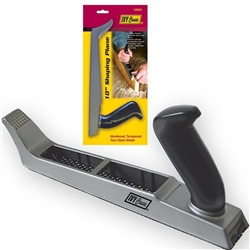 Ivy Classic 10-Inch Shaping Plane Replacement Blade – Hardened & Tempered Steel, Self-Cleaning Teeth, No Clogging, For Wood, Drywall & Fiberglass (Fits 12004 Plane)
